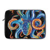 Colorful Octopus Tentacles Watercolor Art Laptop Sleeve 13