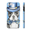 Copy Of Boston Terrier Dog Detective Watercolor Blue Case Mate Tough Phone Cases Iphone 6/6S Plus