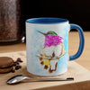 Costas Hummingbird Watercolor Art Accent Coffee Mug 11Oz