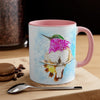 Costas Hummingbird Watercolor Art Accent Coffee Mug 11Oz