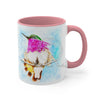 Costas Hummingbird Watercolor Art Accent Coffee Mug 11Oz