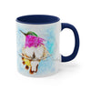 Costas Hummingbird Watercolor Art Accent Coffee Mug 11Oz