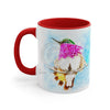 Costas Hummingbird Watercolor Art Accent Coffee Mug 11Oz