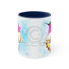 Costas Hummingbird Watercolor Art Accent Coffee Mug 11Oz Navy /