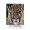 Cougar Pastel Art Shower Curtain 71 X 74 Home Decor