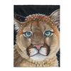 Cougar Puma Pastel Art Velveteen Plush Blanket 60 × 80 All Over Prints