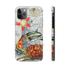 Crab Vintage Map Starfish Nautical Art Case Mate Tough Phone Cases Iphone 11 Pro Max