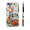 Crab Vintage Map Starfish Nautical Art Case Mate Tough Phone Cases Iphone 6/6S