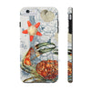 Crab Vintage Map Starfish Nautical Art Case Mate Tough Phone Cases Iphone 6/6S Plus