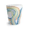 Crazy Blue Tentacles Ii Watercolor Ink Latte Mug Mug