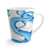 Crazy Blue Tentacles Watercolor Ink Latte Mug Mug