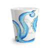 Crazy Blue Tentacles Watercolor Ink Latte Mug Mug