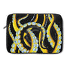 Crazy Octopus Tentacles On Black Laptop Sleeve 13