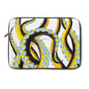 Crazy Octopus Tentacles On White Laptop Sleeve 13