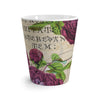 Crimson Rose Vintage Calligraphy Romantic Chic Ink Art Latte Mug Mug