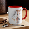 Cute Appaloosa Foal Watercolor Art Accent Coffee Mug 11Oz