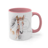 Cute Appaloosa Foal Watercolor Art Accent Coffee Mug 11Oz