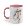 Cute Appaloosa Foal Watercolor Art Accent Coffee Mug 11Oz