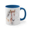 Cute Appaloosa Foal Watercolor Art Accent Coffee Mug 11Oz