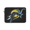 Cute Baby Orca Whale Colorful Ink Laptop Sleeve 13