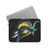Cute Baby Orca Whale Colorful Ink Laptop Sleeve