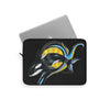 Cute Baby Orca Whale Colorful Ink Laptop Sleeve