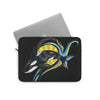 Cute Baby Orca Whale Colorful Ink Laptop Sleeve