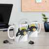 Cute Baby Orca Whale Colorful Ink Mug 11Oz