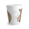 Cute Bengal Kitten Cat Watercolor Art White Latte Mug Mug