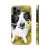 Cute Border Collie Dog Art Case Mate Tough Phone Cases Iphone 12 Pro