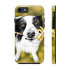 Cute Border Collie Dog Art Case Mate Tough Phone Cases Iphone 7 8