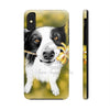 Cute Border Collie Dog Art Case Mate Tough Phone Cases Iphone X