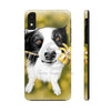 Cute Border Collie Dog Art Case Mate Tough Phone Cases Iphone Xr