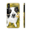 Cute Border Collie Dog Art Case Mate Tough Phone Cases Iphone Xs Max