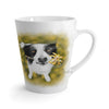 Cute Border Collie Dog Art Latte Mug Mug