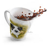 Cute Border Collie Dog Art Latte Mug Mug
