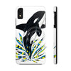Cute Breaching Orca Whale Ink White Case Mate Tough Phone Cases Iphone Xr
