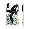 Cute Breaching Orca Whale Ink White Case Mate Tough Phone Cases Iphone Xr