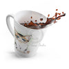 Cute Cat Watercolor Art Latte Mug Mug