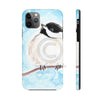 Cute Chickadee Bird Blue Watercolor Art Case Mate Tough Phone Cases Iphone 11 Pro Max