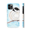 Cute Chickadee Bird Blue Watercolor Art Case Mate Tough Phone Cases Iphone 12 Pro