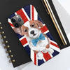 Cute Corgi Dog English Flag Art Ii Case Mate Tough Phone Cases