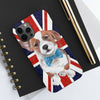 Cute Corgi Dog English Flag Art Ii Case Mate Tough Phone Cases