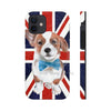 Cute Corgi Dog English Flag Art Ii Case Mate Tough Phone Cases Iphone 12