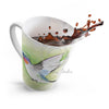 Cute Hummingbird Ink Latte Mug Mug