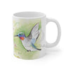 Cute Hummingbird Watercolor Mug 11Oz