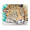 Cute Jaguar Reclining Pastel Art Tan Sherpa Blanket Home Decor