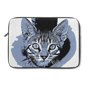 Cute Kitten Comic Style Laptop Sleeve 13