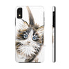 Cute Maine Coon Cat Watercolor Art Case Mate Tough Phone Cases Iphone Xr