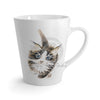 Cute Maine Coon Cat Watercolor Art Latte Mug 12Oz Mug